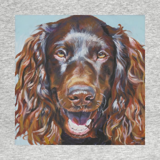 Boykin Spaniel Fine Art Painting by LASHEPARD